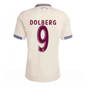Ajax Kasper Dolberg #9 Terza Maglia 2025-26 Manica Corta